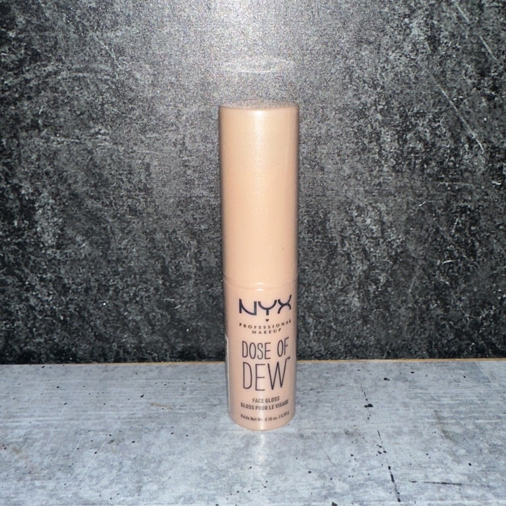 1 NYX PROFESSIONAL MAKEUP Dose Of Dew Face Gloss, 0.188 Ounce Sealed